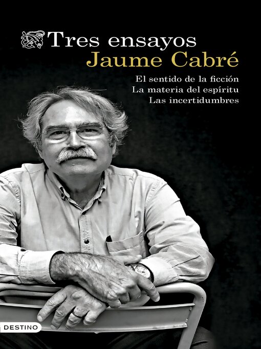 Title details for Tres ensayos by Jaume Cabré - Available